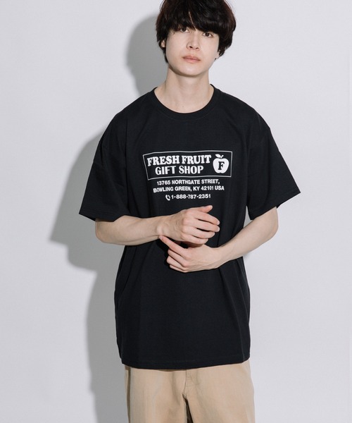 FRUIT OF THE LOOM(フルーツオブザルーム)の「SOUVENIR Tシャツ / 半袖 / バック / プリント / ロゴ / ワンポイント / カジュアル / ユニセックス(Tシャツ/カットソー・メンズ・C/F/D/I/G/H/A/B/J/E・M/L/XL)」の21枚目の写真