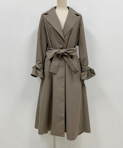 PICCIN（ピッチン）の「バックティアードリボンコート（その他アウター・レディース・ブラック/モカ/キャメル・M）」の22枚目の写真