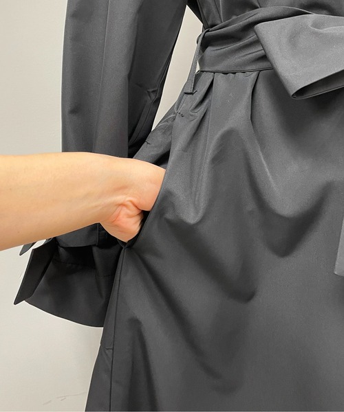 PICCIN（ピッチン）の「バックティアードリボンコート（その他アウター・レディース・ブラック/モカ/キャメル・M）」の19枚目の写真