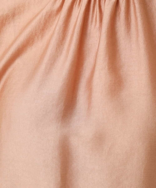 MK MICHEL KLEIN（エムケーミッシェルクラン）の「フリルディティールブラウス/洗える（シャツ/ブラウス・レディース・オレンジ/ピンクベージュ・38）」の11枚目の写真