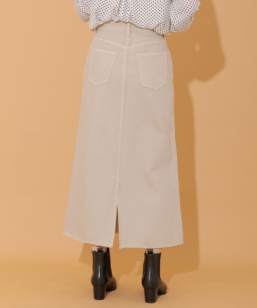URBAN RESEARCH Sonny Label（アーバンリサーチサニーレーベル）の「カラーデニムロングスカート（スカート・レディース・ベージュ/グレー/ピンク・36/38）」の18枚目の写真