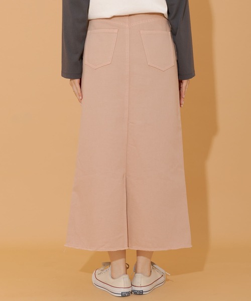 URBAN RESEARCH Sonny Label（アーバンリサーチサニーレーベル）の「カラーデニムロングスカート（スカート・レディース・ベージュ/グレー/ピンク・36/38）」の13枚目の写真