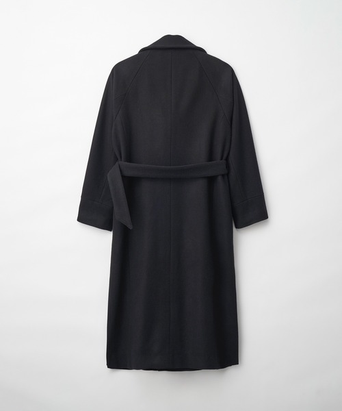 Juha(ユハ)の「JUHA BELTED OVER COAT ( NEW SPEC ) (10140101-2)(その他アウター・メンズ・ブラック・4/3)」の3枚目の写真