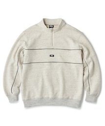 即完売【FTC】PIPING HALF ZIP SWEATSHIRT FTC PIPING HALF ZIP SWEATSHIRT ストリート・サーフブランド