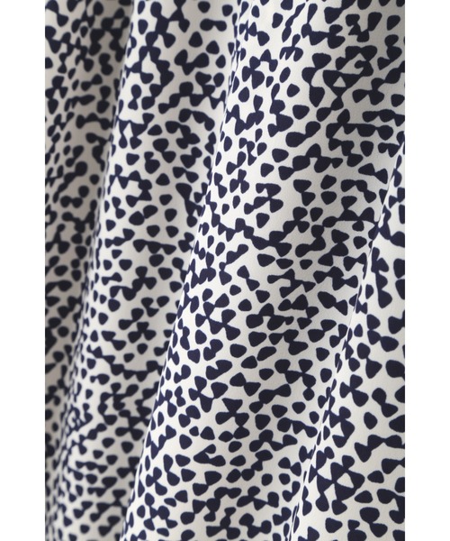 FLOML(フロム)の「◆【FLOML】トライアングルドットプリントスカート(スカート・レディース・ブルー・38)」の8枚目の写真