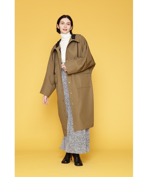 FLOML(フロム)の「◆【FLOML】トライアングルドットプリントスカート(スカート・レディース・ブルー・38)」の5枚目の写真