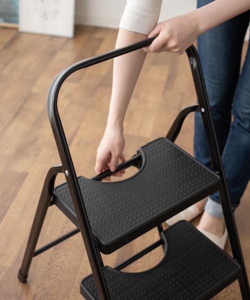 【HEIM】ステップラダー/2段（家具）｜東京家具（トウキョウカグ）