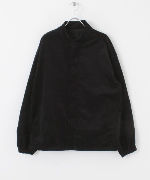 URBAN RESEARCH ROSSO MEN（アーバンリサーチロッソメン）の「ZIPスタンドカラーコーデュロイジャケット『セットアップ対応』（ブルゾン・メンズ・ブラウン/ネイビー/ブラック・MEDIUM/LARGE）」の16枚目の写真