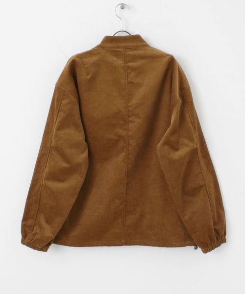 URBAN RESEARCH ROSSO MEN（アーバンリサーチロッソメン）の「ZIPスタンドカラーコーデュロイジャケット『セットアップ対応』（ブルゾン・メンズ・ブラウン/ネイビー/ブラック・MEDIUM/LARGE）」の20枚目の写真