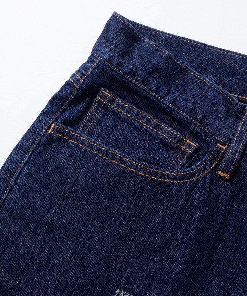 XLARGE（エクストララージ）の「PATCH WORK 5 POCKET PANTS（その他パンツ・メンズ・インディゴブルー/カモフラージュ・32inch/30inch/34inch/36inch）」の9枚目の写真