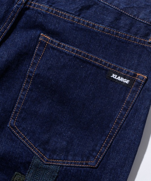 XLARGE（エクストララージ）の「PATCH WORK 5 POCKET PANTS（その他パンツ・メンズ・インディゴブルー/カモフラージュ・32inch/30inch/34inch/36inch）」の11枚目の写真