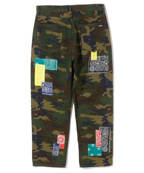 XLARGE（エクストララージ）の「PATCH WORK 5 POCKET PANTS（その他パンツ・メンズ・インディゴブルー/カモフラージュ・32inch/30inch/34inch/36inch）」の13枚目の写真