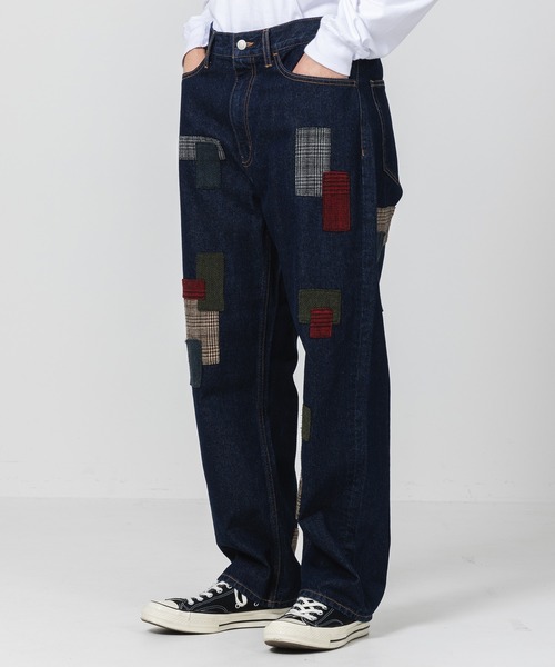 XLARGE（エクストララージ）の「PATCH WORK 5 POCKET PANTS（その他パンツ・メンズ・インディゴブルー/カモフラージュ・32inch/30inch/34inch/36inch）」の22枚目の写真