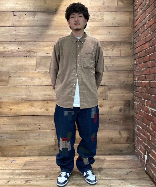 XLARGE（エクストララージ）の「PATCH WORK 5 POCKET PANTS（その他パンツ・メンズ・インディゴブルー/カモフラージュ・32inch/30inch/34inch/36inch）」の6枚目の写真