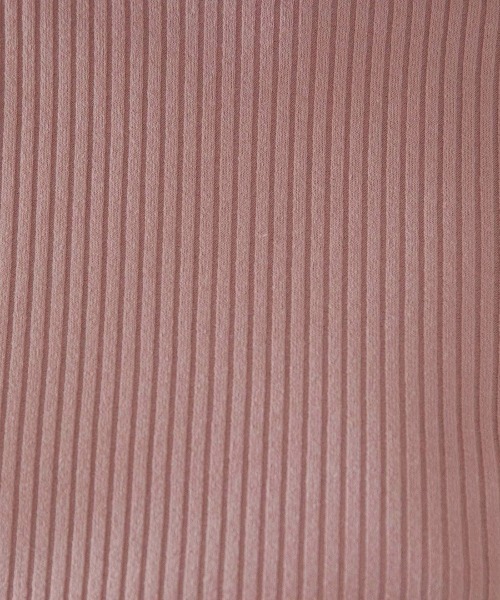 mangata(モンガータ)の「High neck rib knit(ニット/セーター・レディース・ホワイト/ブラック/ピンク・FREE)」の19枚目の写真