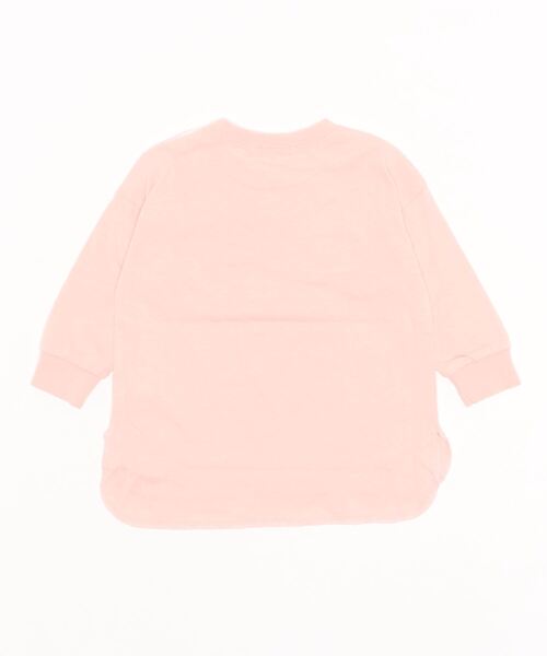 BABYDOLL（ベビードール）の「WEB チュニック ロンT 6015K（Tシャツ/カットソー・キッズ・チェリーピンク/ブラック/オフホワイト/パープル/ブラウン/ベージュ・110cm/140cm/80ｃｍ/130cm/90cm/150cm/120cm/100cm）」の7枚目の写真