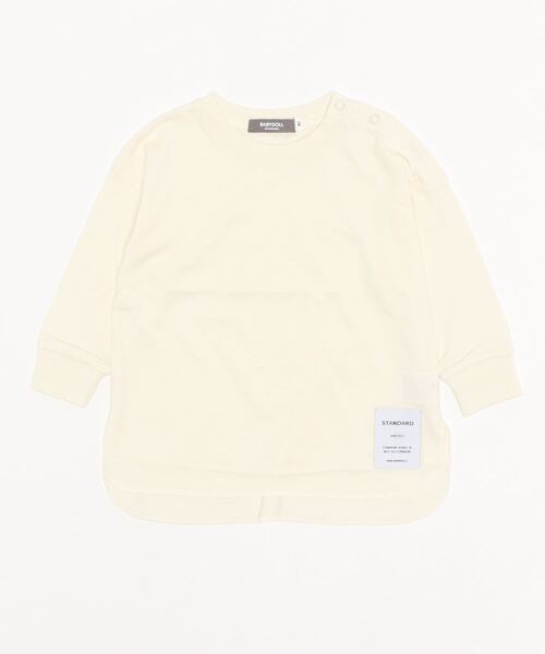 BABYDOLL（ベビードール）の「WEB チュニック ロンT 6015K（Tシャツ/カットソー・キッズ・チェリーピンク/ブラック/オフホワイト/パープル/ブラウン/ベージュ・110cm/140cm/80ｃｍ/130cm/90cm/150cm/120cm/100cm）」の17枚目の写真