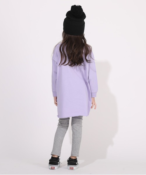 BABYDOLL（ベビードール）の「WEB チュニック ロンT 6015K（Tシャツ/カットソー・キッズ・チェリーピンク/ブラック/オフホワイト/パープル/ブラウン/ベージュ・110cm/140cm/80ｃｍ/130cm/90cm/150cm/120cm/100cm）」の14枚目の写真