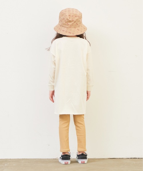 BABYDOLL（ベビードール）の「WEB チュニック ロンT 6015K（Tシャツ/カットソー・キッズ・チェリーピンク/ブラック/オフホワイト/パープル/ブラウン/ベージュ・110cm/140cm/80ｃｍ/130cm/90cm/150cm/120cm/100cm）」の20枚目の写真