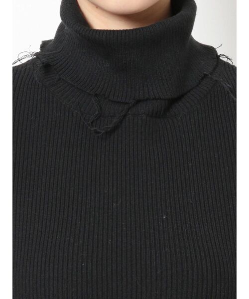 EMODA(エモダ)の「ドッキングフィットボレロニット(ニット/セーター・レディース・ブラック/グレー/アイボリー・FREE)」の21枚目の写真