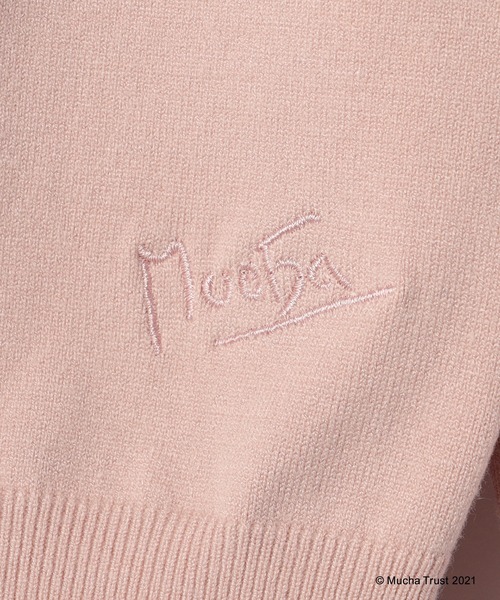 LAISSE PASSE(レッセパッセ)の「【Mucha/Rose】刺繍カーディガン(カーディガン/ボレロ・レディース・モカ/ピンク・MEDIUM)」の14枚目の写真