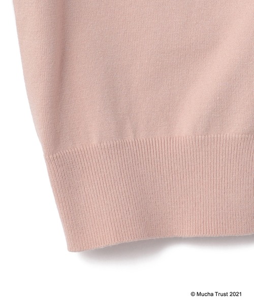LAISSE PASSE(レッセパッセ)の「【Mucha/Rose】刺繍カーディガン(カーディガン/ボレロ・レディース・モカ/ピンク・MEDIUM)」の15枚目の写真