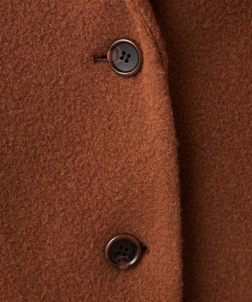 MICHEL KLEIN(ミッシェル・クラン)の「ウールチェスターコート(MANTECO)(チェスターコート・レディース・グレー/サンドベージュ・38)」の9枚目の写真