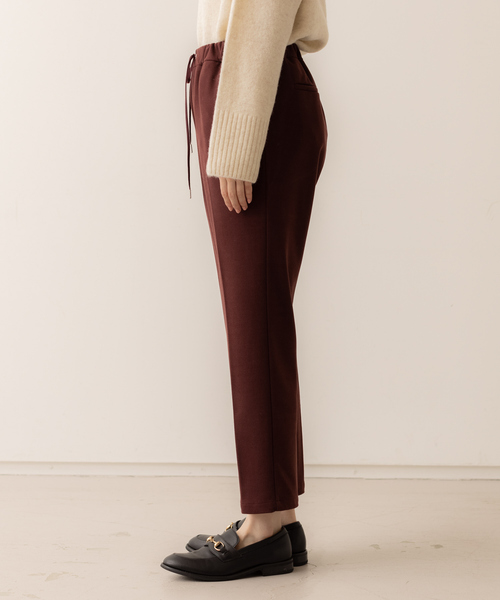 abahouse mavie（アバハウスマヴィ）の「ジャージーパンツ（その他パンツ・レディース・ブラック/エンジ/アイボリー・36/38）」の11枚目の写真