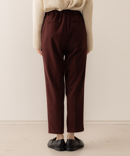 abahouse mavie（アバハウスマヴィ）の「ジャージーパンツ（その他パンツ・レディース・ブラック/エンジ/アイボリー・36/38）」の10枚目の写真