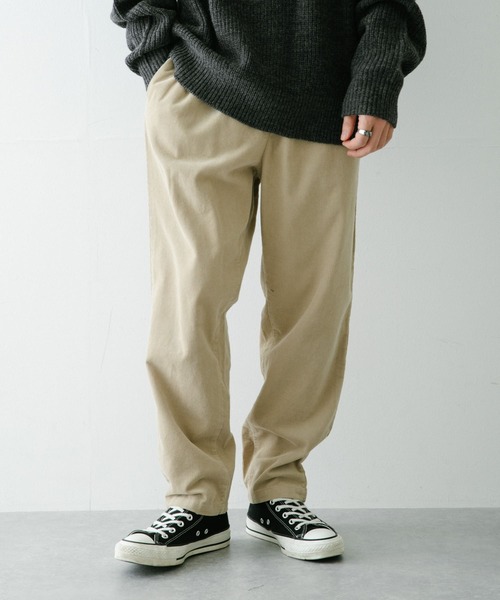 ITEMS URBANRESEARCH(アイテムズ アーバンリサーチ)の「コーデュロイ シェフパンツ(その他パンツ・メンズ・ピンク/ライトベージュ/ブラック/ブラウン・MEDIUM/LARGE)」の8枚目の写真