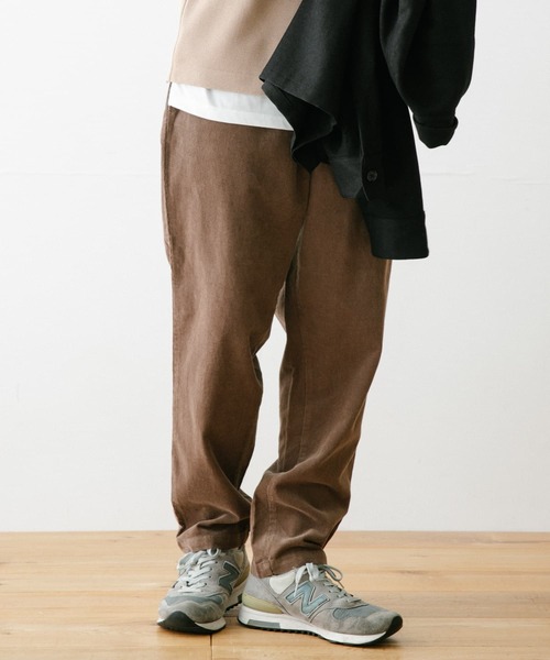 ITEMS URBANRESEARCH(アイテムズ アーバンリサーチ)の「コーデュロイ シェフパンツ(その他パンツ・メンズ・ピンク/ライトベージュ/ブラック/ブラウン・MEDIUM/LARGE)」の15枚目の写真