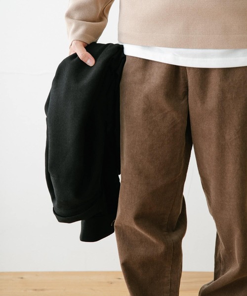ITEMS URBANRESEARCH(アイテムズ アーバンリサーチ)の「コーデュロイ シェフパンツ(その他パンツ・メンズ・ピンク/ライトベージュ/ブラック/ブラウン・MEDIUM/LARGE)」の9枚目の写真