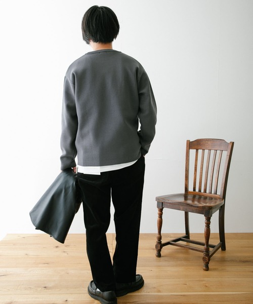 ITEMS URBANRESEARCH(アイテムズ アーバンリサーチ)の「コーデュロイ シェフパンツ(その他パンツ・メンズ・ピンク/ライトベージュ/ブラック/ブラウン・MEDIUM/LARGE)」の7枚目の写真