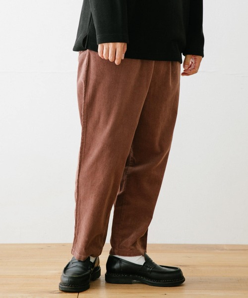 ITEMS URBANRESEARCH(アイテムズ アーバンリサーチ)の「コーデュロイ シェフパンツ(その他パンツ・メンズ・ピンク/ライトベージュ/ブラック/ブラウン・MEDIUM/LARGE)」の16枚目の写真
