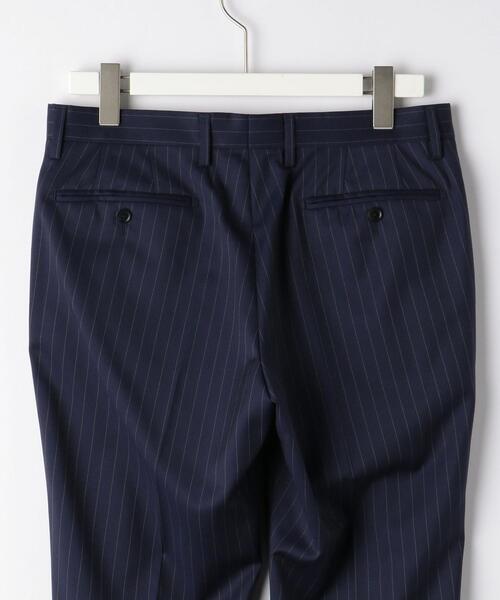 green label relaxing（グリーンレーベルリラクシング）の「＜CANONICO（カノニコ）＞ピンストライプ ノープリーツ スーツパンツ（スーツパンツ・メンズ・ネイビー/グレー・72cm/76ｃｍ/80ｃｍ/88ｃｍ/92cm/84ｃｍ）」の11枚目の写真