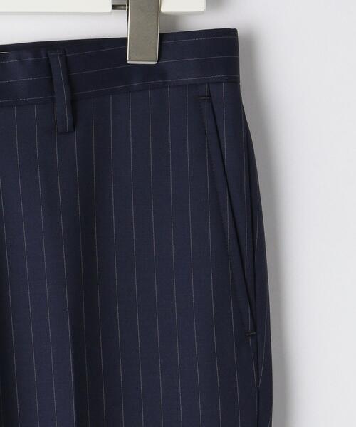 green label relaxing（グリーンレーベルリラクシング）の「＜CANONICO（カノニコ）＞ピンストライプ ノープリーツ スーツパンツ（スーツパンツ・メンズ・ネイビー/グレー・72cm/76ｃｍ/80ｃｍ/88ｃｍ/92cm/84ｃｍ）」の12枚目の写真
