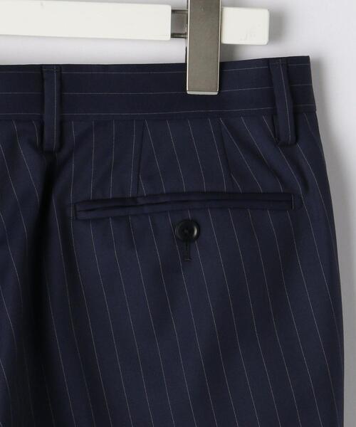 green label relaxing（グリーンレーベルリラクシング）の「＜CANONICO（カノニコ）＞ピンストライプ ノープリーツ スーツパンツ（スーツパンツ・メンズ・ネイビー/グレー・72cm/76ｃｍ/80ｃｍ/88ｃｍ/92cm/84ｃｍ）」の13枚目の写真