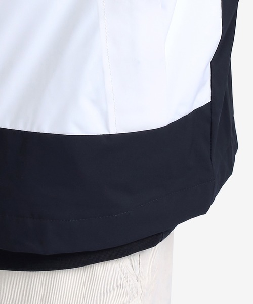 TOMMY HILFIGER（トミーヒルフィガー）の「ライトウェイトカラーブロックジャケット（マウンテンパーカー・メンズ・ネイビー・SMALL/MEDIUM/LARGE/X-LARGE）」の9枚目の写真