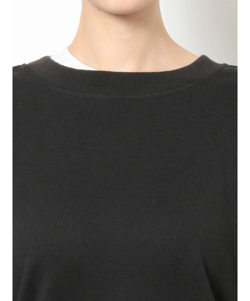 EMODA（エモダ）の「レイヤーダメージルーズプルオーバー（Tシャツ/カットソー・レディース・グレー/ブラック/ベージュ・FREE）」の11枚目の写真