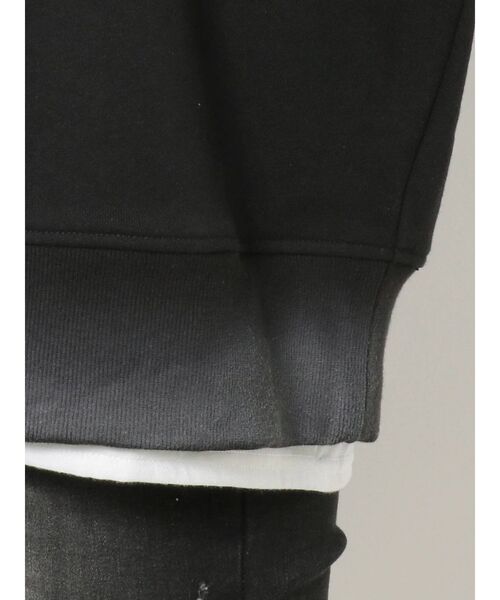 EMODA（エモダ）の「レイヤーダメージルーズプルオーバー（Tシャツ/カットソー・レディース・グレー/ブラック/ベージュ・FREE）」の9枚目の写真