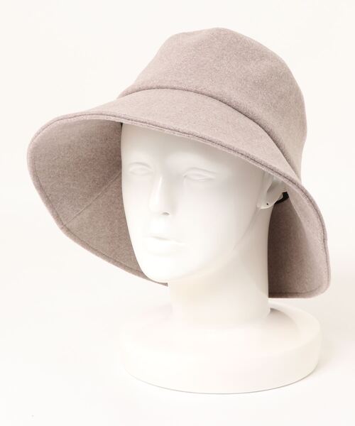 TRUNC（トランクエイティーエイト）の「Wool Bucket Hat（ハット・レディース・ブラウン/アイボリー/チャコールグレー・FREE）」の20枚目の写真