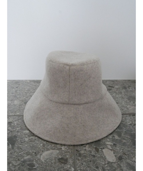 TRUNC（トランクエイティーエイト）の「Wool Bucket Hat（ハット・レディース・ブラウン/アイボリー/チャコールグレー・FREE）」の7枚目の写真