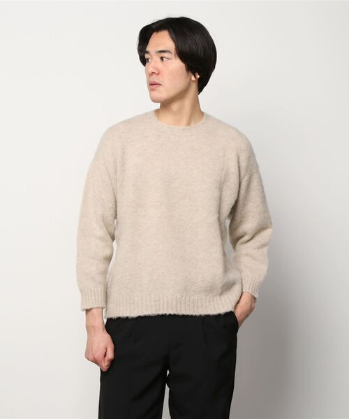 STEPS(ステップス)の「LAURENCE J.SMITH/ローレンス ジェイ スミス クルーセーター CREW SWEATER(ニット/セーター・レディース・パープル/イエロー/ナチュラル・34)」の14枚目の写真
