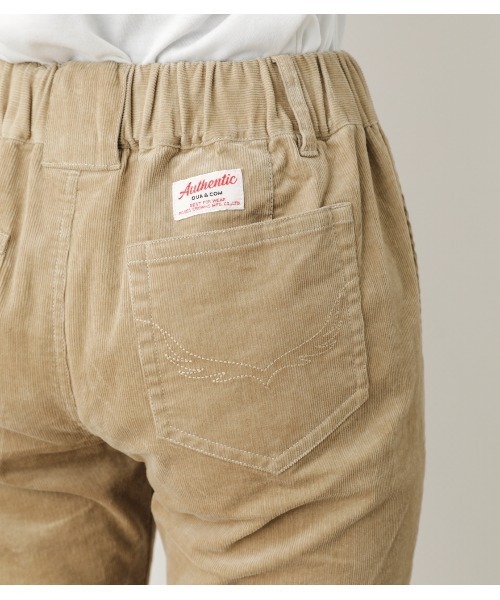 RODEO CROWNS WIDE BOWL（ロデオクラウンズワイドボウル）の「コーデュロイテーパードスキニーパンツ（その他パンツ・レディース・ブラック/ブラウン/ベージュ・MEDIUM/SMALL）」の18枚目の写真