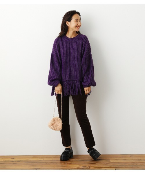 RODEO CROWNS WIDE BOWL（ロデオクラウンズワイドボウル）の「コーデュロイテーパードスキニーパンツ（その他パンツ・レディース・ブラック/ブラウン/ベージュ・MEDIUM/SMALL）」の15枚目の写真