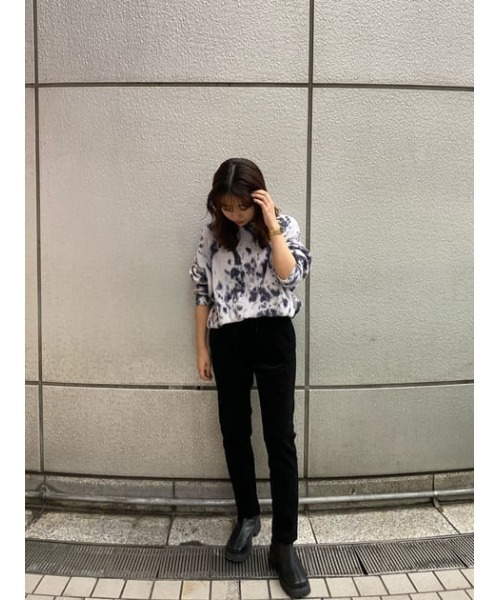 RODEO CROWNS WIDE BOWL（ロデオクラウンズワイドボウル）の「コーデュロイテーパードスキニーパンツ（その他パンツ・レディース・ブラック/ブラウン/ベージュ・MEDIUM/SMALL）」の9枚目の写真