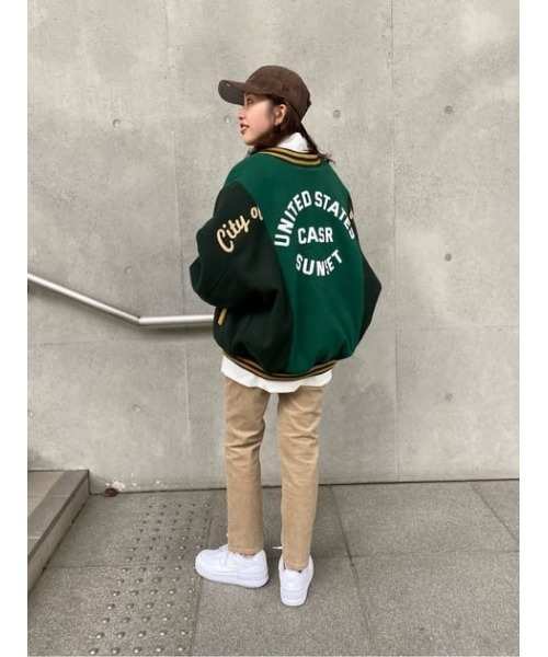 RODEO CROWNS WIDE BOWL（ロデオクラウンズワイドボウル）の「コーデュロイテーパードスキニーパンツ（その他パンツ・レディース・ブラック/ブラウン/ベージュ・MEDIUM/SMALL）」の7枚目の写真