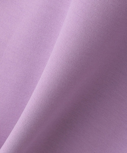 LEPSIM（レプシィム）の「スリットネックパーカー　228710（パーカー・レディース・ブラック/イエロー/グレイッシュベージュ/ライトパープル・FREE）」の12枚目の写真