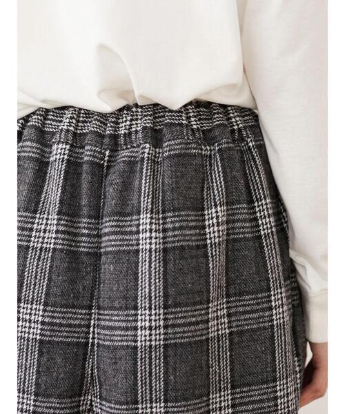 Green Parks(グリーンパークス)の「チェック柄起毛エッグパンツ*(その他パンツ・レディース・その他9・FREE)」の6枚目の写真