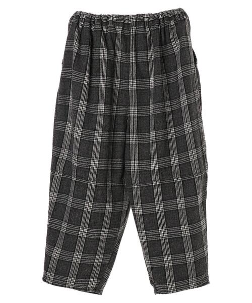 Green Parks(グリーンパークス)の「チェック柄起毛エッグパンツ*(その他パンツ・レディース・その他9・FREE)」の9枚目の写真